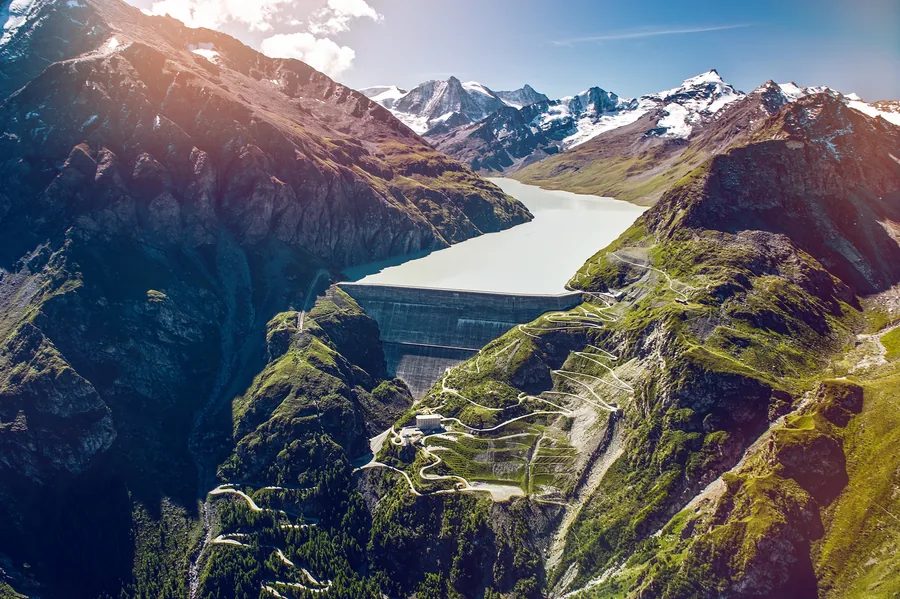 Hérémence et le barrage de la Grande Dixence